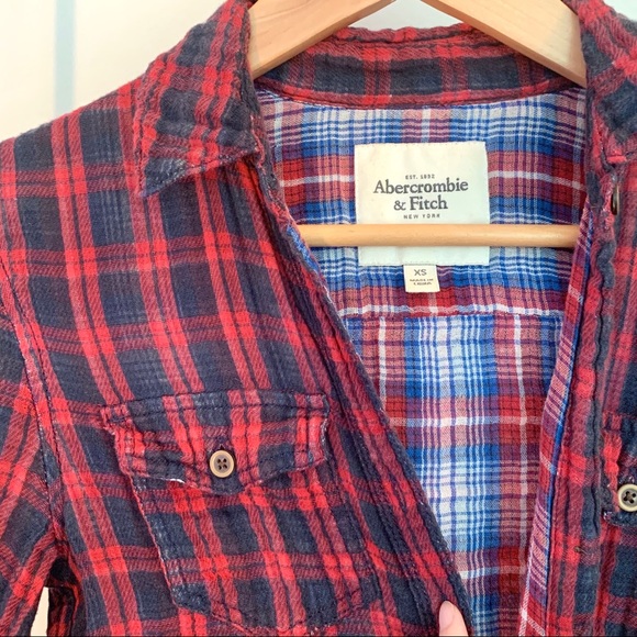 2! Abercrombie Flannel Button Up Shirts - Bundle - Picture 8 of 12